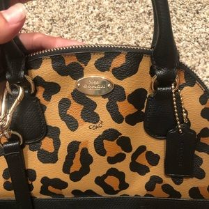 Coach Leopard Crossbody Bag
